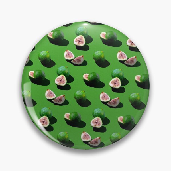 Item preview, Green Fig Pattern designed and sold by LeGrizou.