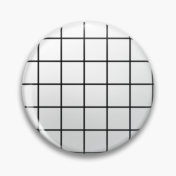 Item preview, Black and White Grid designed and sold by ColorObsession.