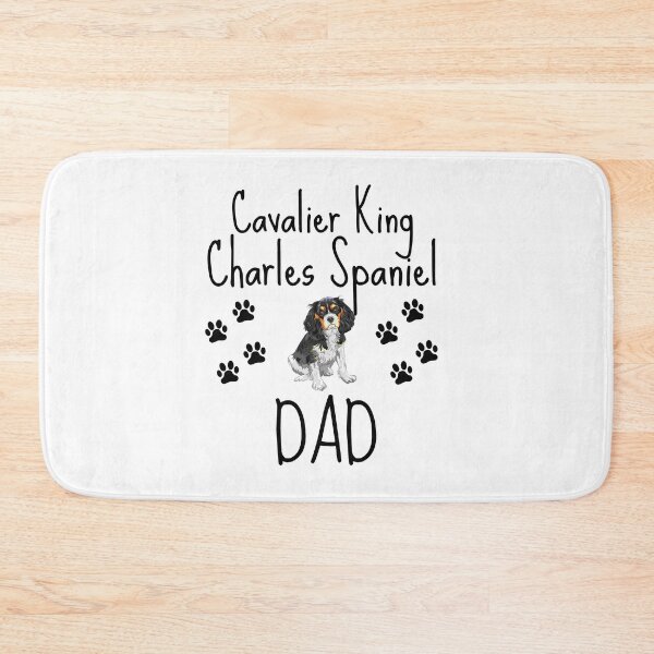 Item preview, Cavalier King Charles Spaniel dad - Black and white designed and sold by Beyond Words.