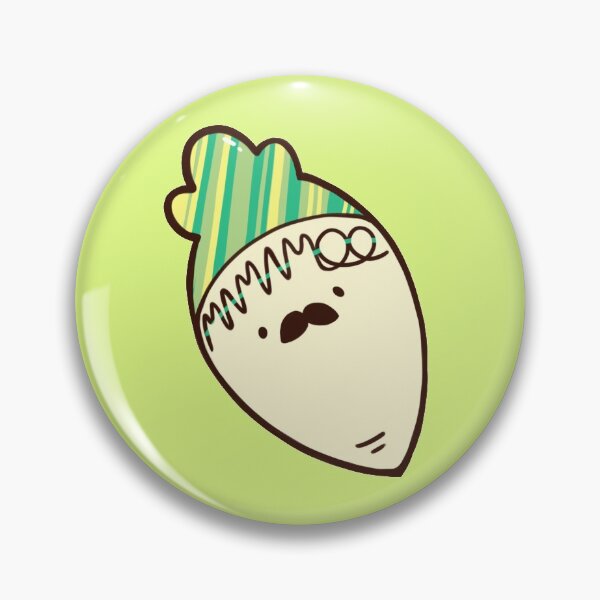 Item preview, MAMAMOO -Design Radish with Mustache designed and sold by espaciod.