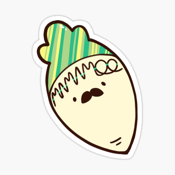 Item preview, MAMAMOO -Design Radish with Mustache designed and sold by espaciod.