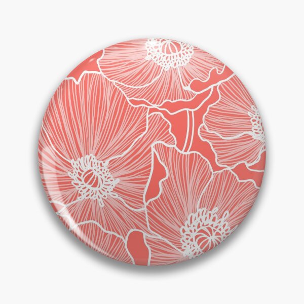Item preview, Coral Poppies designed and sold by ColorObsession.