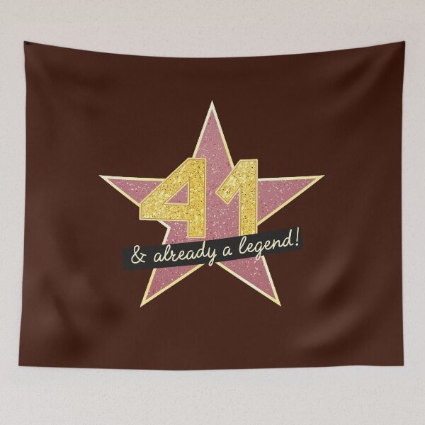 Item preview, 41st Birthday Gifts - 41 Years old & Already a Legend designed and sold by betternotes.