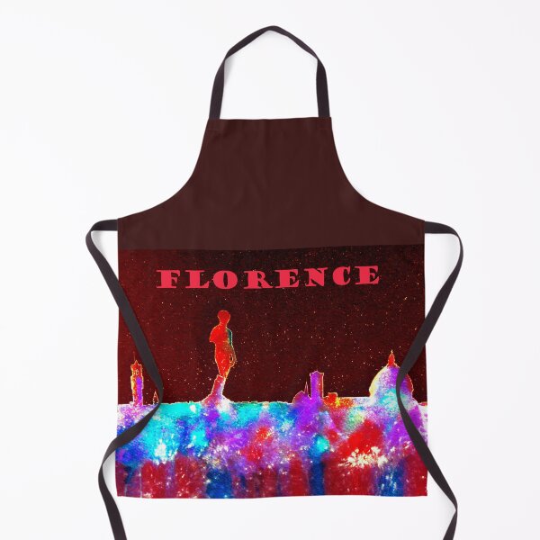 Item preview, Florence Italy Skyline With Red Banner designed and sold by William Holkham.