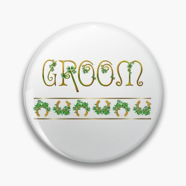 Artikelvorschau, Irish Shamrock Wedding - Groom entworfen und verkauft von SpiceTree.
