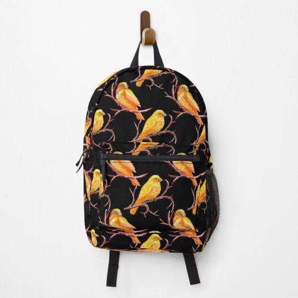 Item preview, Yellow Canary Bird Pattern designed and sold by Ivy Lily Art.