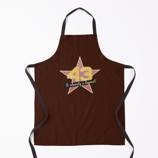 Item preview, 43rd Birthday Gifts - 43 Years old & Already a Legend designed and sold by betternotes.