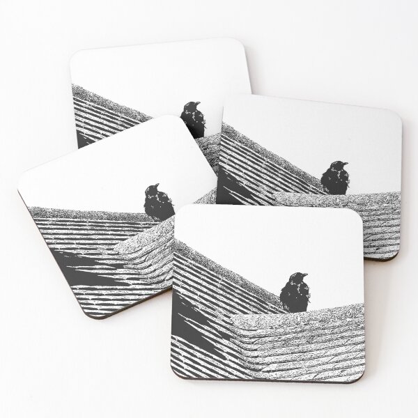 Item preview, Stamp Effect Crow designed and sold by WildandDivine.