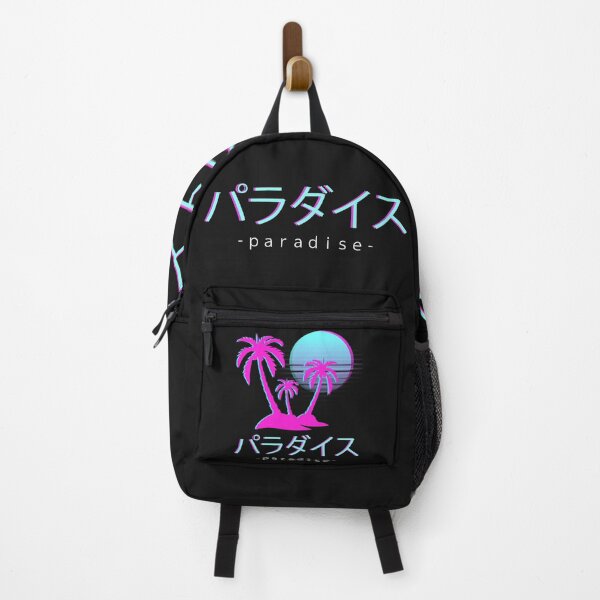 Item preview, Aesthetic Vaporwave Otaku Japanese Paradise Sunset Palm Trees Holidays designed and sold by VaporwaveAnime.