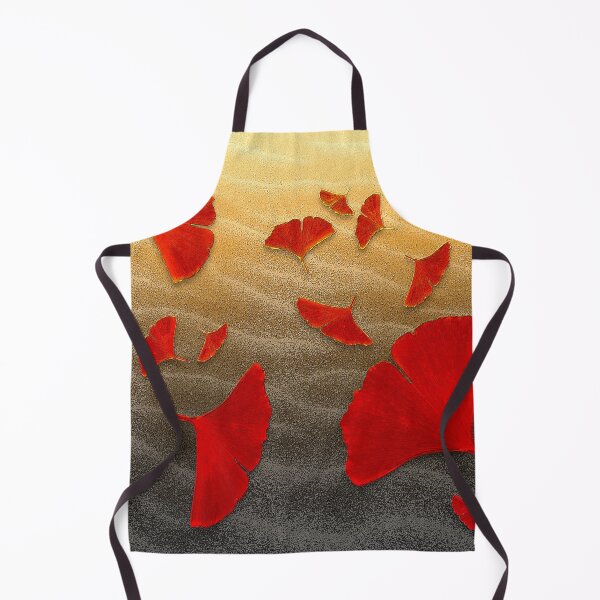 Red Ginko Apron
