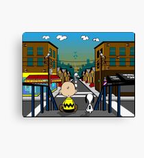 Real Life View Canvas Print