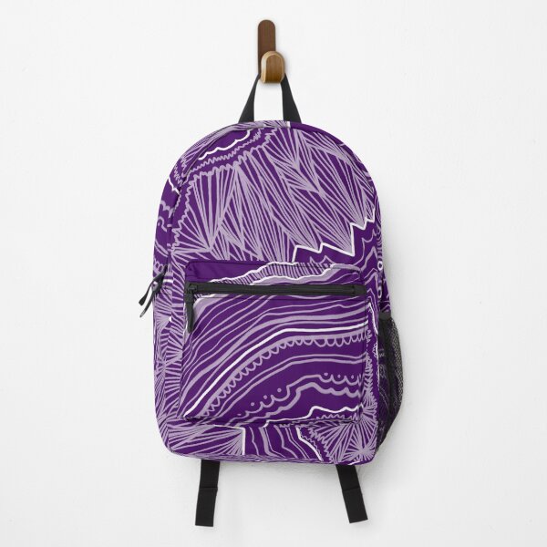 Item preview, Plum Purple Geode Drawing designed and sold by ColorObsession.