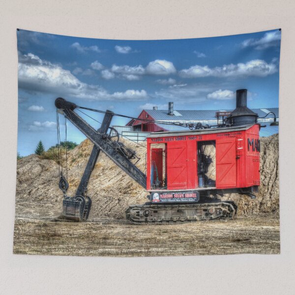 Item preview, Marion Steam Shovel Artistic View designed and sold by Shelly Gunderson.