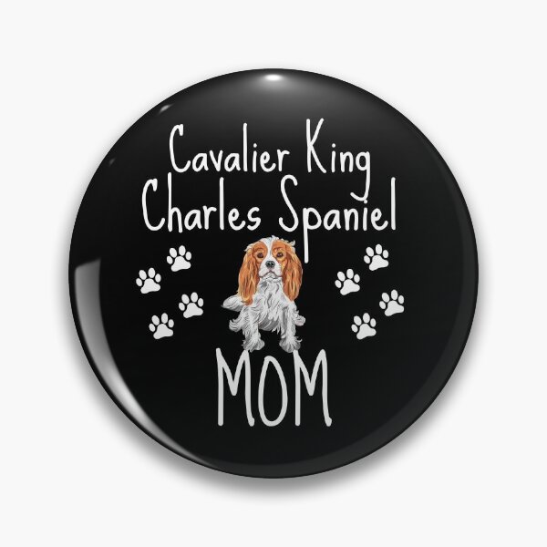 Aperçu de l'œuvre Cavalier King Charles Spaniel maman - marron et blanc créée et vendue par Beyond Words.