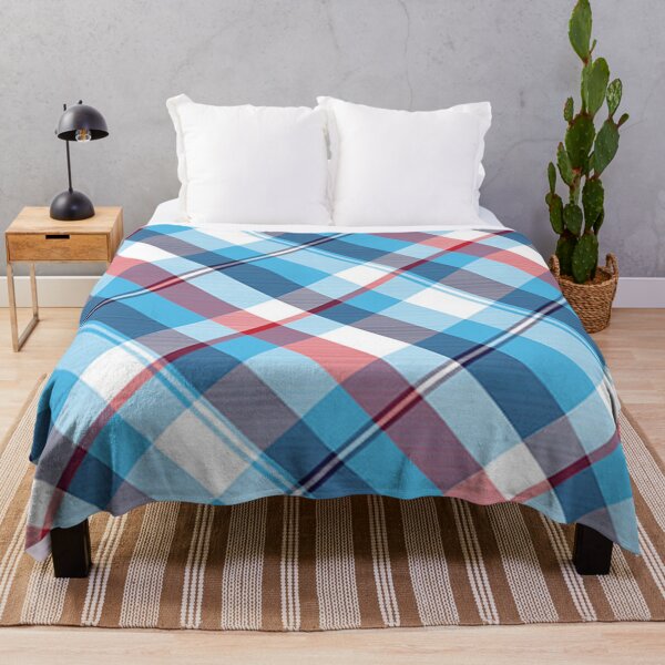 Item preview, Red & Pale Blue Tartan / Plaid Pattern designed and sold by Danielle555.