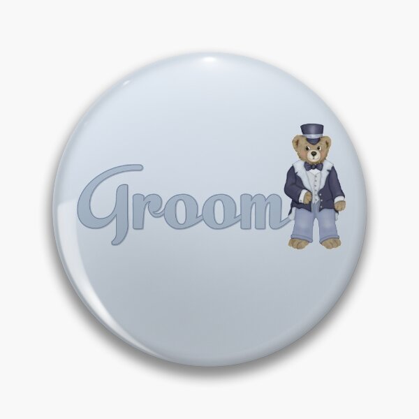 Artikelvorschau, Teddy Bear Wedding - Groom entworfen und verkauft von SpiceTree.