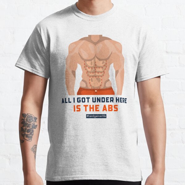 Ripped Abs T Shirts Redbubble - drawing abs on a shirt roblox male fake digital cartoon