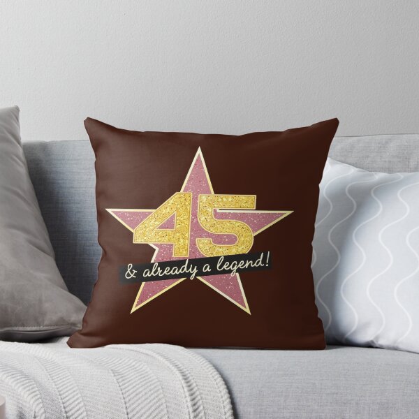 Item preview, 45th Birthday Gifts - 45 Years old & Already a Legend designed and sold by betternotes.