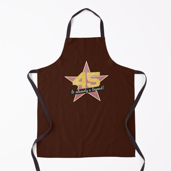 Item preview, 45th Birthday Gifts - 45 Years old & Already a Legend designed and sold by betternotes.