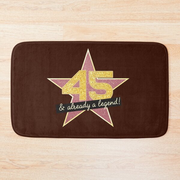Item preview, 45th Birthday Gifts - 45 Years old & Already a Legend designed and sold by betternotes.