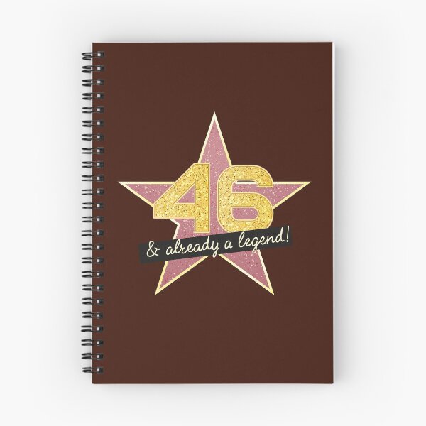 Item preview, 46th Birthday Gifts - 46 Years old & Already a Legend designed and sold by betternotes.