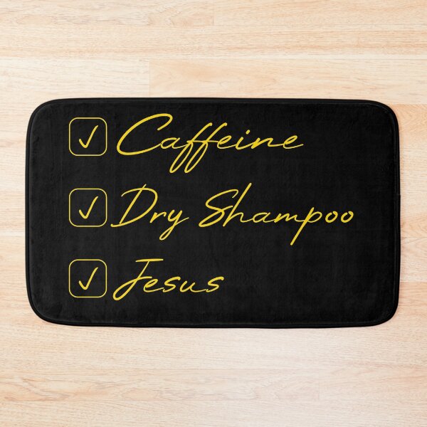 Item preview, Caffeine Dry Shampoo Jesus designed and sold by Ms-Nach.