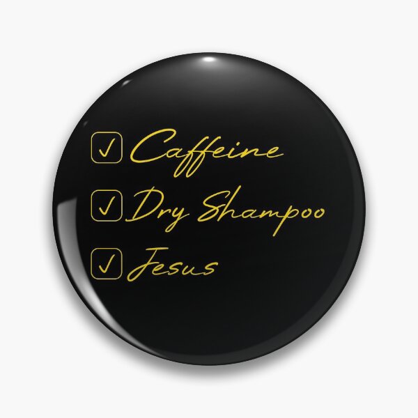 Item preview, Caffeine Dry Shampoo Jesus designed and sold by Ms-Nach.