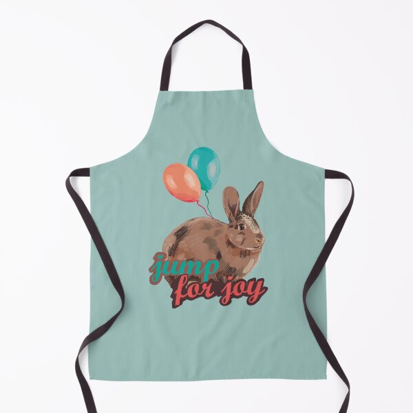 Item preview, Rabbit with balloons - jump for joy designed and sold by korasi.