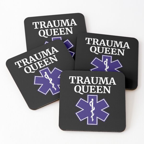 Item preview, Trauma Queen Paramedic EMT Nurse  designed and sold by Vanover Designs.
