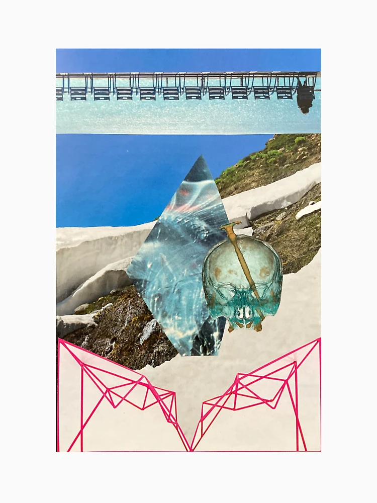 Aperçu 6 sur 6. Sweat à capuche épais avec l'œuvre Dimension  créée et vendue par RICOLLAGE.
