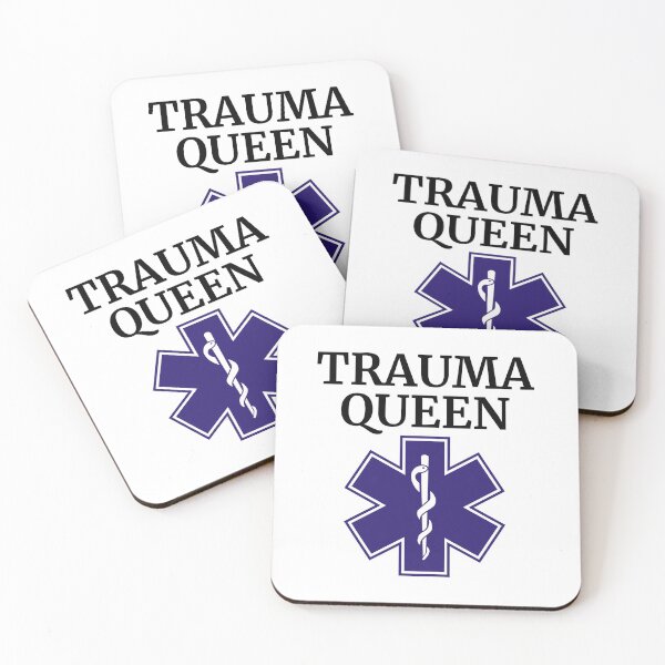 Item preview, Trauma Queen Paramedic EMT Nurse  designed and sold by Vanover Designs.