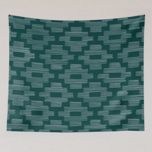 Item preview, Dark Teal Bird's Eye Pattern designed and sold by ColorObsession.