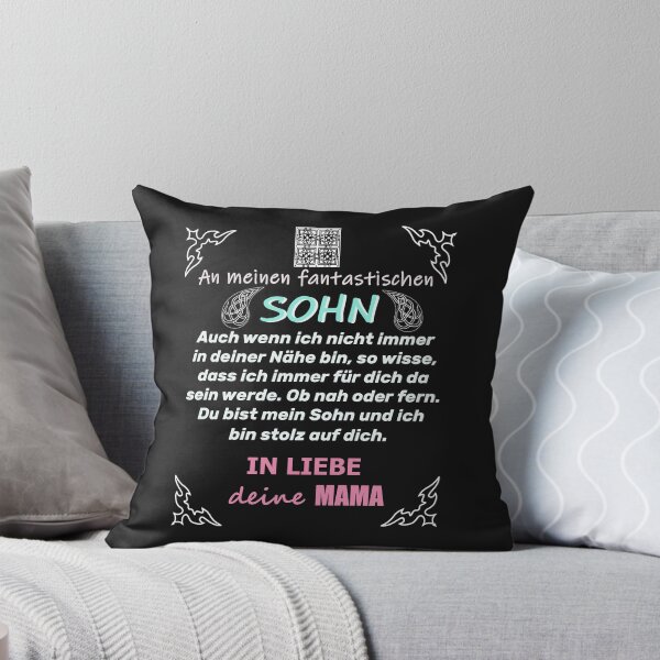 Item preview, Fantastic son mom text designed and sold by Myriala.