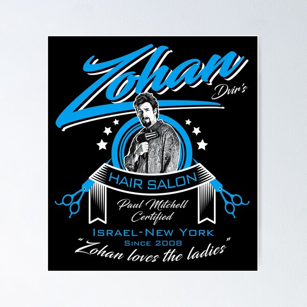 Item preview, Zohan Hair Salon designed and sold by Alema Art.