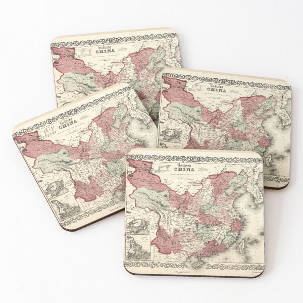Item preview, Colton's Map of China (1865) designed and sold by allhistory.