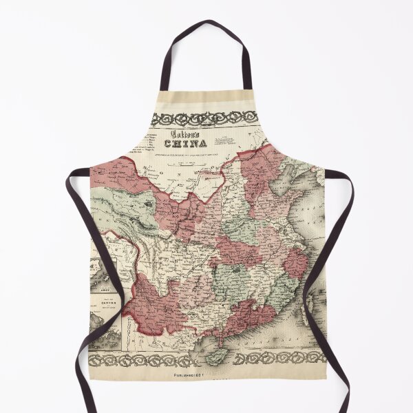 Item preview, Colton's Map of China (1865) designed and sold by allhistory.