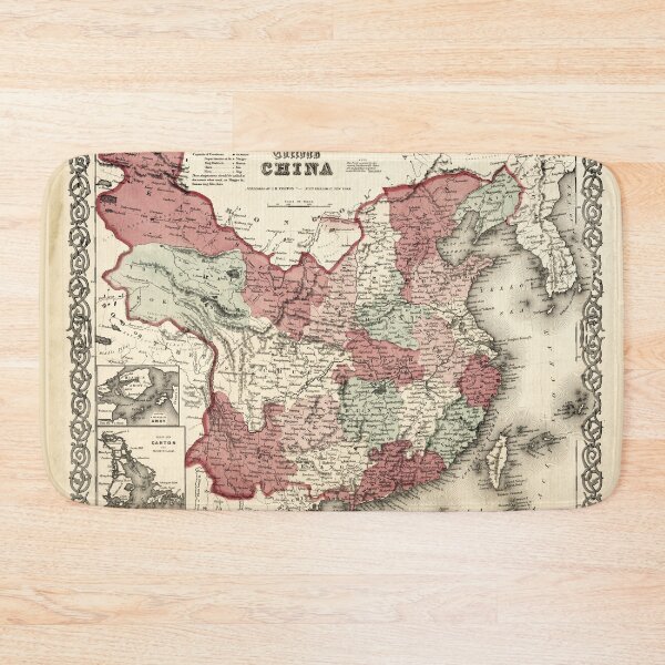 Item preview, Colton's Map of China (1865) designed and sold by allhistory.