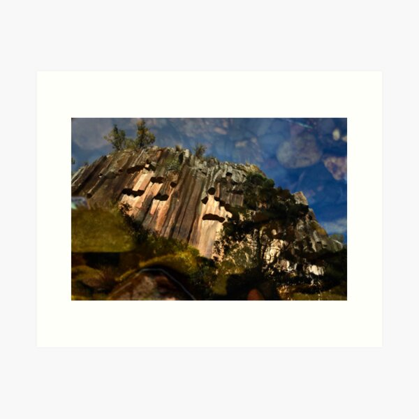 Item preview, Reflection of Sawn Rocks designed and sold by NarrabriCards.