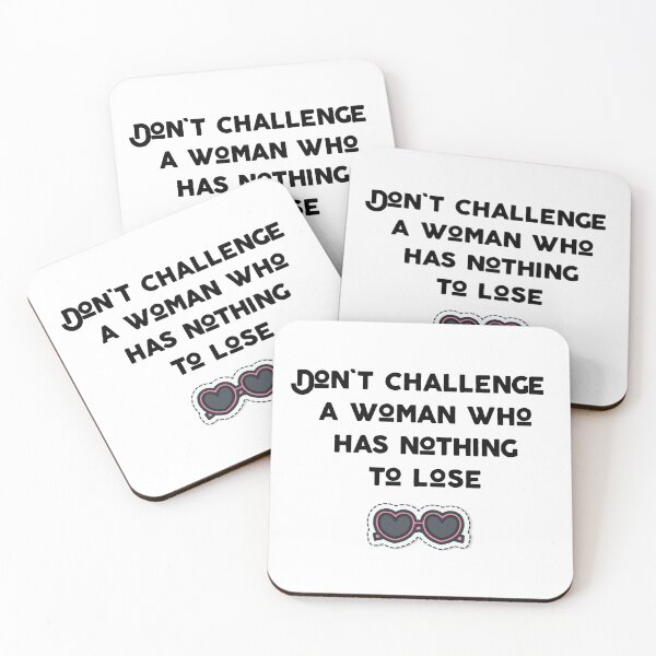 Item preview, Don't challenge a woman who has nothing to lose: cute family Gift idea for mom dad & siblings designed and sold by yehyam.