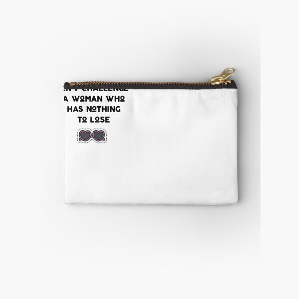 Item preview, Don't challenge a woman who has nothing to lose: cute family Gift idea for mom dad & siblings designed and sold by yehyam.