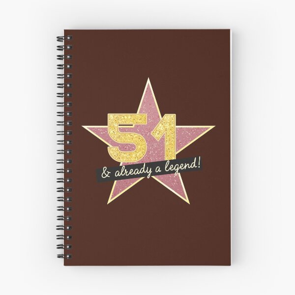 Item preview, 51st Birthday Gifts - 51 Years old & Already a Legend designed and sold by betternotes.