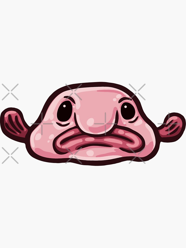 Blobby the Blob Fish' Sticker