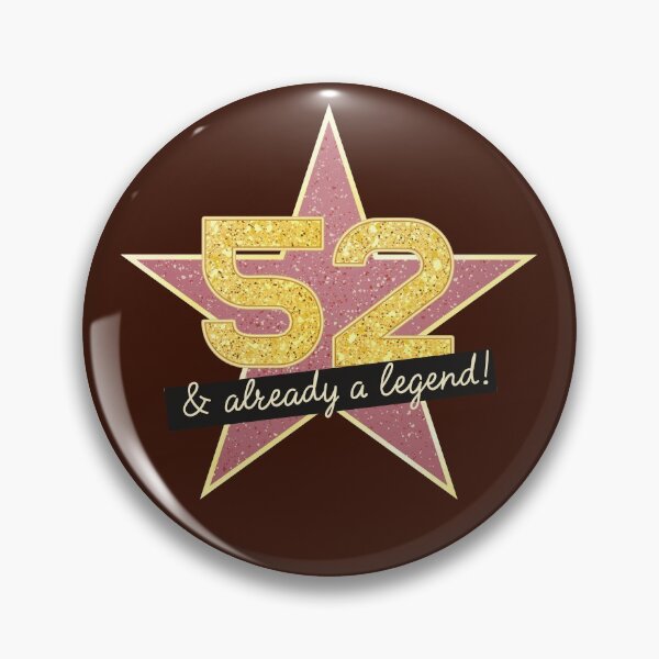 Item preview, 52nd Birthday Gifts - 52 Years old & Already a Legend designed and sold by betternotes.