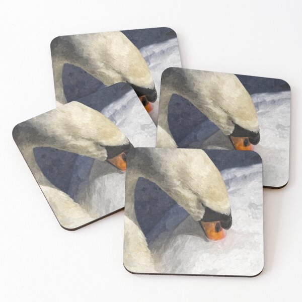 Item preview, The Preening Swan Art designed and sold by Londonimages.