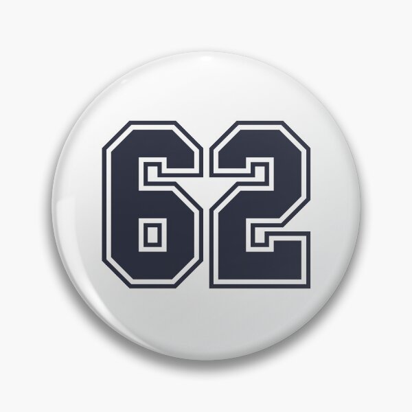 Item preview, 62 Sports Number Sixty-Two designed and sold by HelloFromAja.
