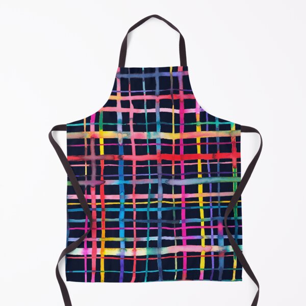 Item preview, Artistic geometric pattern - Multicolor checkered and striped pattern designed and sold by ninoladesign.