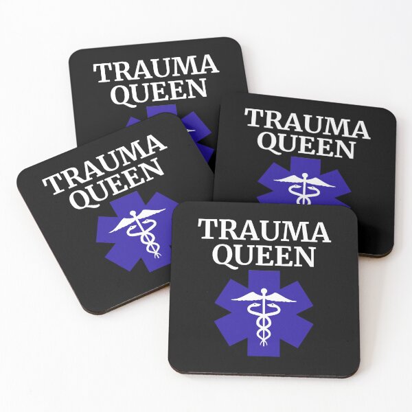 Item preview, Trauma Queen Paramedic EMT Nurse  designed and sold by Vanover Designs.