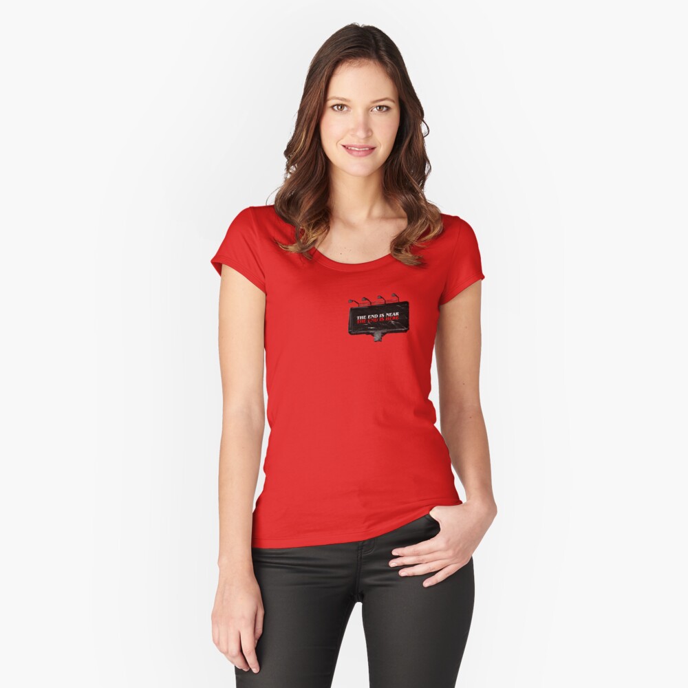 Item preview, Fitted Scoop T-Shirt designed and sold by Wollmanworks.