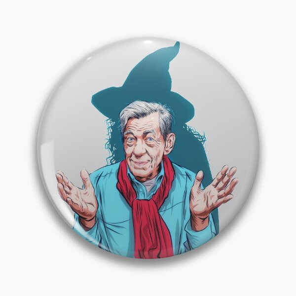 Item preview, Sir Ian McKellen - An illustration by Paul Cemmick designed and sold by TIGERDAVER.