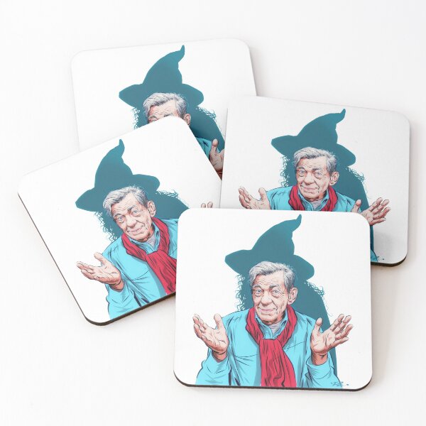 Item preview, Sir Ian McKellen - An illustration by Paul Cemmick designed and sold by TIGERDAVER.